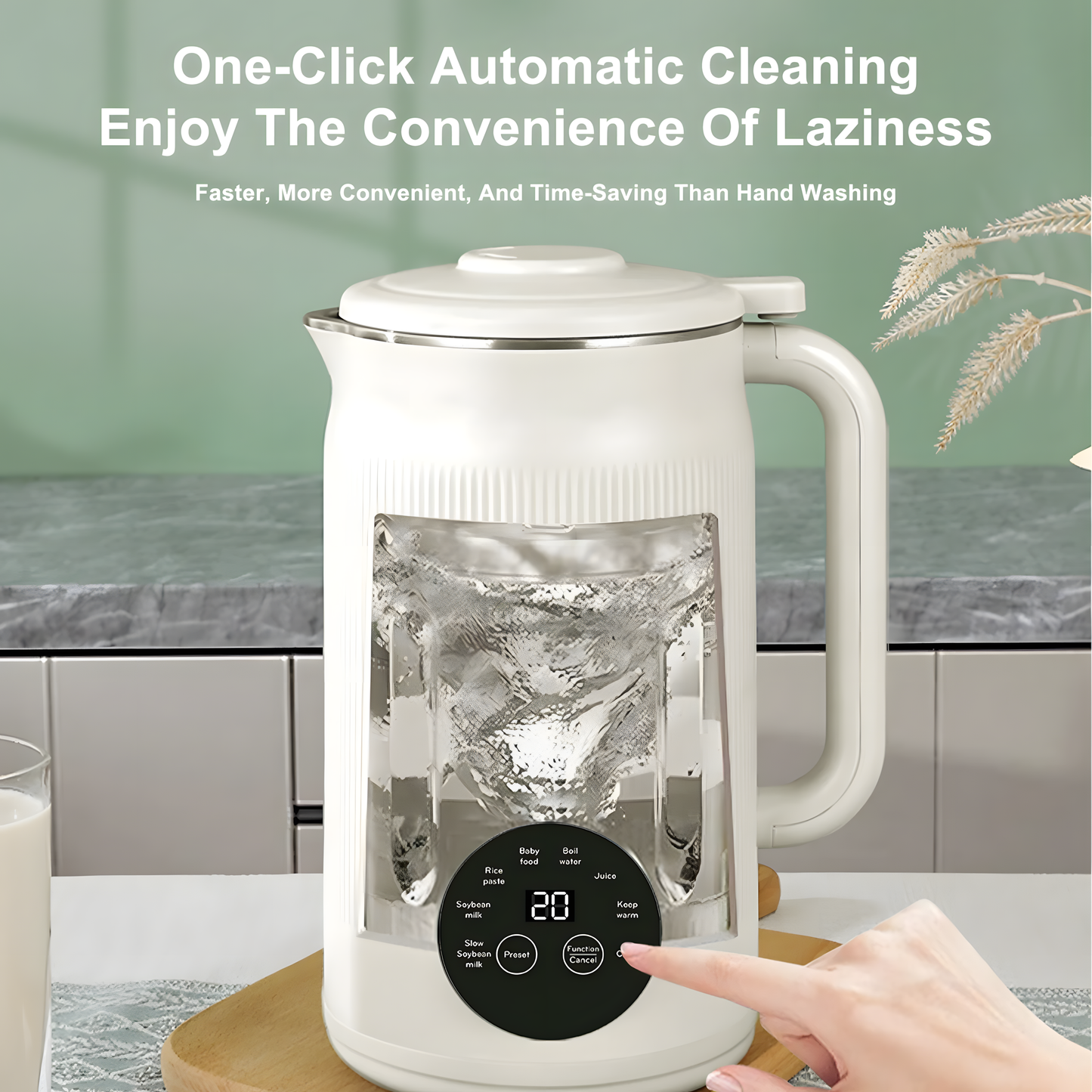 Multi-Function Plant Milk, Juice & Baby Food Machine